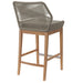 Wellspring Outdoor Patio Teak Wood Bar Stool - view 20