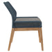 Wellspring Outdoor Patio Teak Wood Dining Chair - view 5