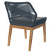 Wellspring Outdoor Patio Teak Wood Dining Chair - view 6