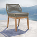 Wellspring Outdoor Patio Teak Wood Dining Chair - view 15