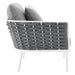 Stance Outdoor Patio Aluminum Small Sectional Sofa - view 9
