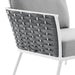 Stance Outdoor Patio Aluminum Small Sectional Sofa - view 13