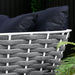 Stance Outdoor Patio Aluminum Small Sectional Sofa - view 17