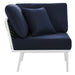 Stance Outdoor Patio Aluminum Small Sectional Sofa - view 25