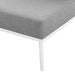 Stance Outdoor Patio Aluminum Large Sectional Sofa by Modway - installation view