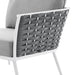 Stance Outdoor Patio Aluminum Large Sectional Sofa by Modway - product label