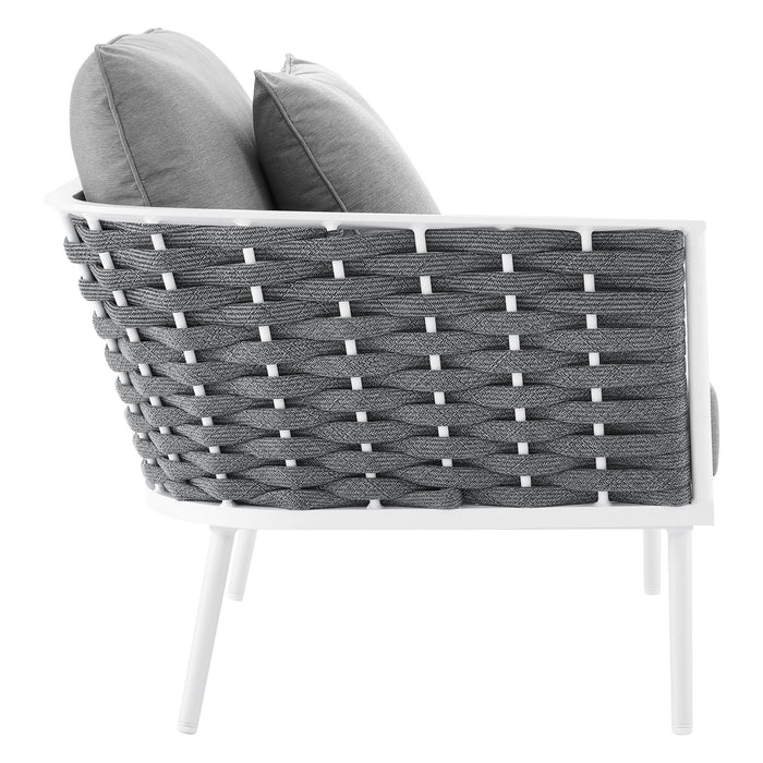 Stance Outdoor Patio Aluminum Large Sectional Sofa by Modway - feature highlight