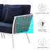 Stance Outdoor Patio Aluminum Large Sectional Sofa by Modway - view 18