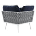 Stance Outdoor Patio Aluminum Large Sectional Sofa by Modway - view 27
