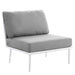 Stance 8 Piece Outdoor Patio Aluminum Sectional Sofa Set by Modway - feature highlight