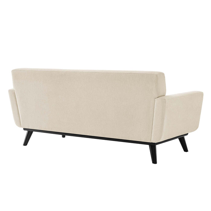 Engage Herringbone Fabric Loveseat - view 6