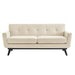 Engage Herringbone Fabric Loveseat - view 7