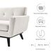 Engage Herringbone Fabric Loveseat - view 19