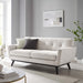 Engage Herringbone Fabric Loveseat - view 17