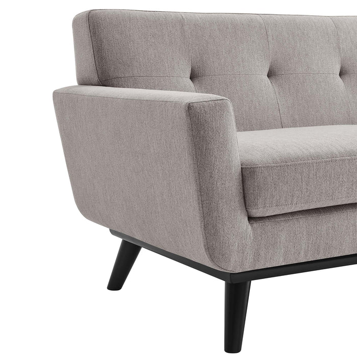Engage Herringbone Fabric Loveseat - view 32