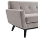 Engage Herringbone Fabric Loveseat - view 32