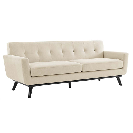 Engage Herringbone Fabric Sofa - alternate angle view