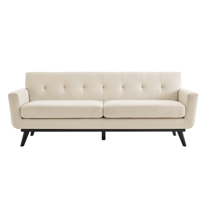 Engage Herringbone Fabric Sofa - view 7