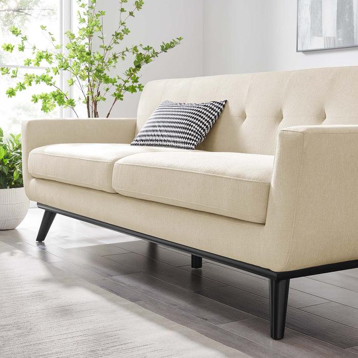 Engage Herringbone Fabric Sofa - in lifestyle setting