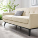 Engage Herringbone Fabric Sofa - in lifestyle setting
