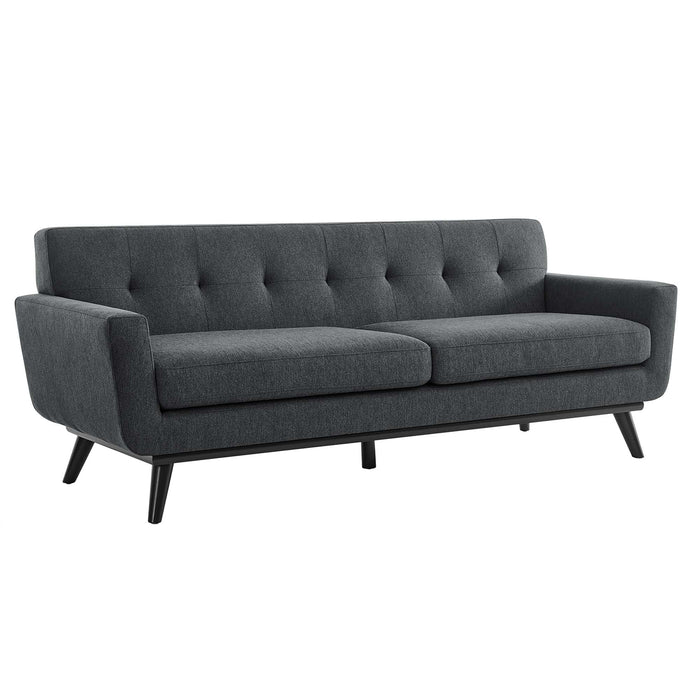 Engage Herringbone Fabric Sofa - view 10