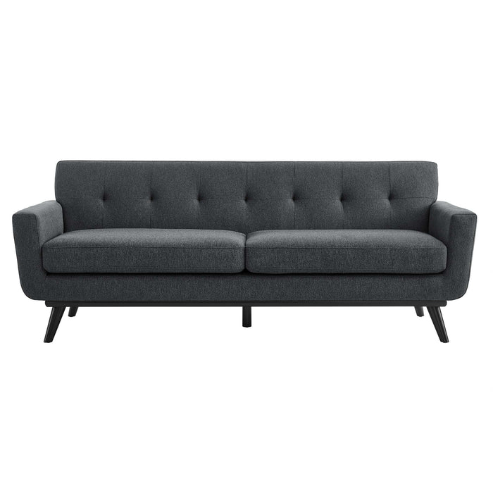 Engage Herringbone Fabric Sofa - view 15