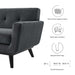 Engage Herringbone Fabric Sofa - view 11
