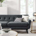 Engage Herringbone Fabric Sofa - view 12