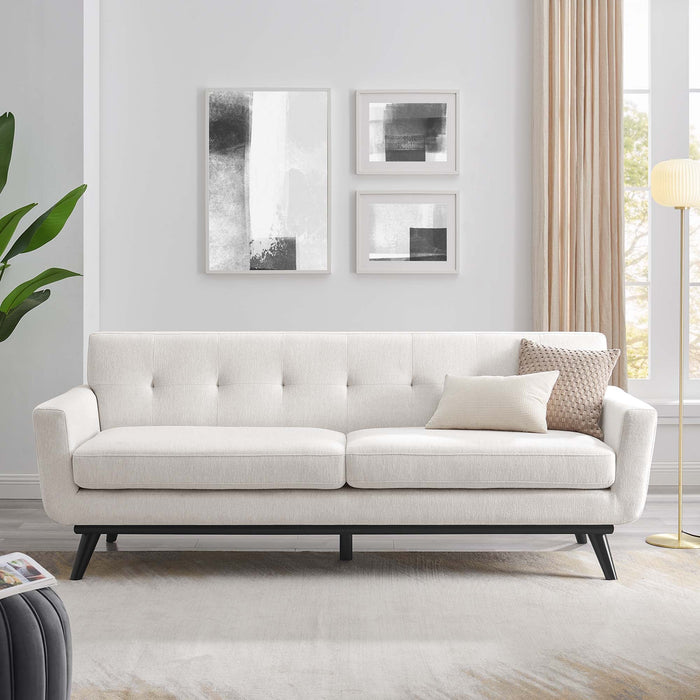 Engage Herringbone Fabric Sofa - view 17