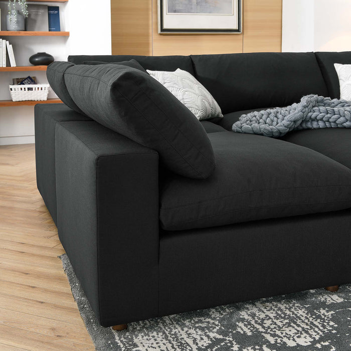Commix 6-Piece Down Filled Overstuffed Sectional Sofa by Modway - specifications diagram