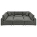 Commix 6-Piece Down Filled Overstuffed Sectional Sofa sectional sofa seating detail