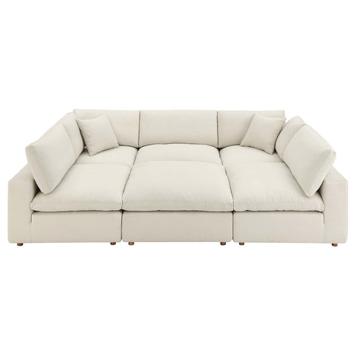 Commix 6-Piece Down Filled Overstuffed Sectional Sofa by Modway - view 17