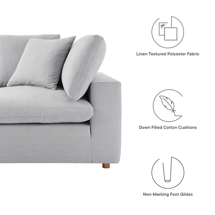 Commix 6-Piece Down Filled Overstuffed Sectional Sofa sectional sofa