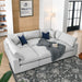 Commix 6-Piece Down Filled Overstuffed Sectional Sofa sectional sofa dimensions and measurements