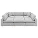 Commix 6-Piece Down Filled Overstuffed Sectional Sofa sectional sofa angle view