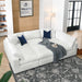 Commix 6-Piece Down Filled Overstuffed Sectional Sofa sectional sofa angle view