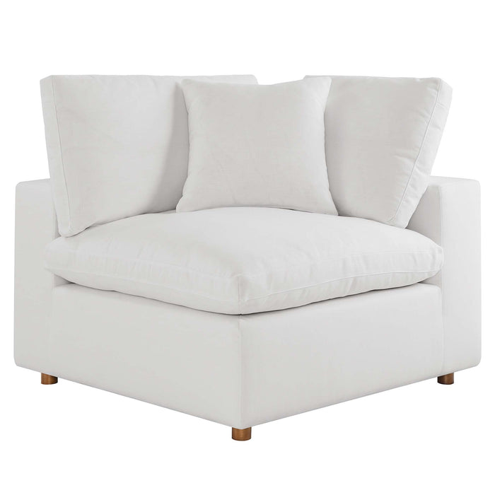 Commix 6-Piece Down Filled Overstuffed Sectional Sofa sectional sofa lifestyle shot