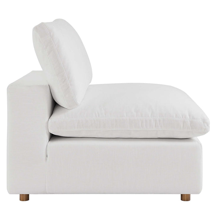 Commix 6-Piece Down Filled Overstuffed Sectional Sofa sectional sofa back view