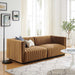 Conjure Channel Tufted Performance Velvet Loveseat - Modway \living\sectionals