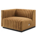 Conjure Channel Tufted Performance Velvet Loveseat - view 5