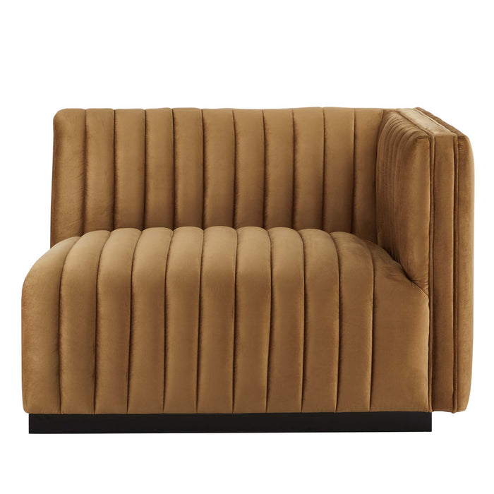 Conjure Channel Tufted Performance Velvet Loveseat - view 10