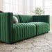 Conjure Channel Tufted Performance Velvet Loveseat - view 15