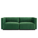 Conjure Channel Tufted Performance Velvet Loveseat - view 19