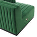 Conjure Channel Tufted Performance Velvet Loveseat - view 22