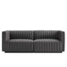 Conjure Channel Tufted Performance Velvet Loveseat - view 30