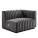Conjure Channel Tufted Performance Velvet Loveseat - view 28