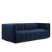 Conjure Channel Tufted Performance Velvet Loveseat - view 35