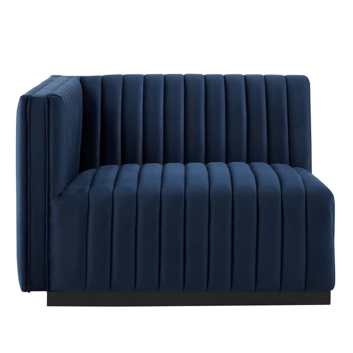 Conjure Channel Tufted Performance Velvet Sofa - Luxurious, Stain-Resistant Elegance for Any Space