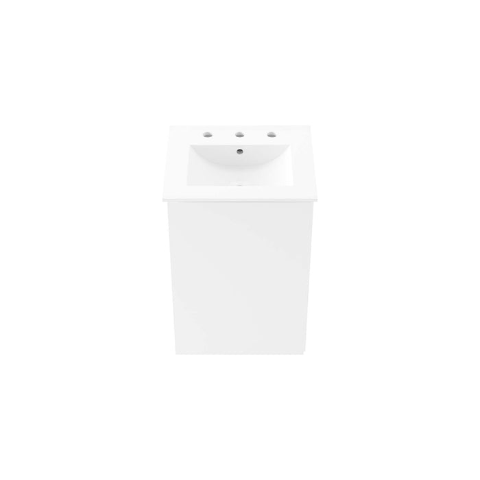 Bryn Wall-Mount Bathroom Vanity Basin Included