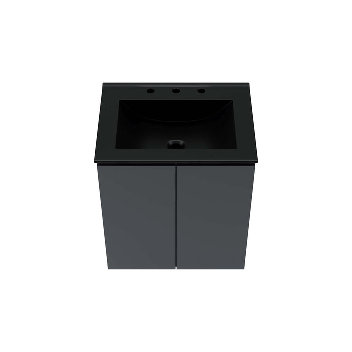 Bryn Wall-Mount Bathroom Vanity Basin Included